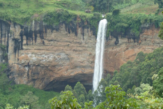 Sipi Falls in Eastern Uganda